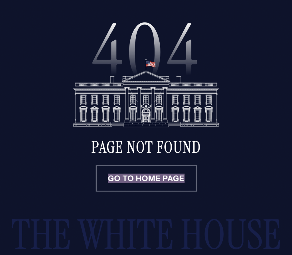 this is a screen shot from https://www.whitehouse.gov/, a website paid for by the people, for the people. It is unfortunate the US Constitution cannot be found on this website today, two days after Donald Trump's Inauguration
